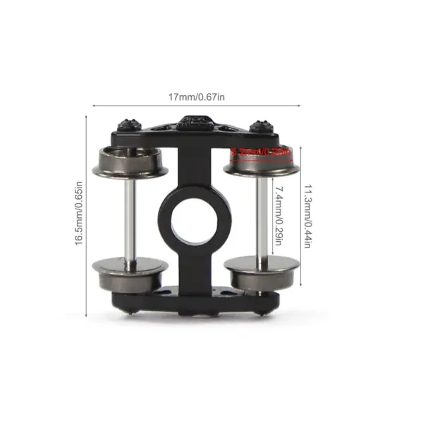 N Scale 1:160 Roller Bearing Truck Set - Image 5