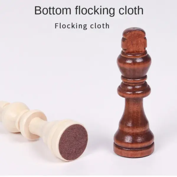 32 Wooden Chess Pieces Set for Enthusiasts - Image 2