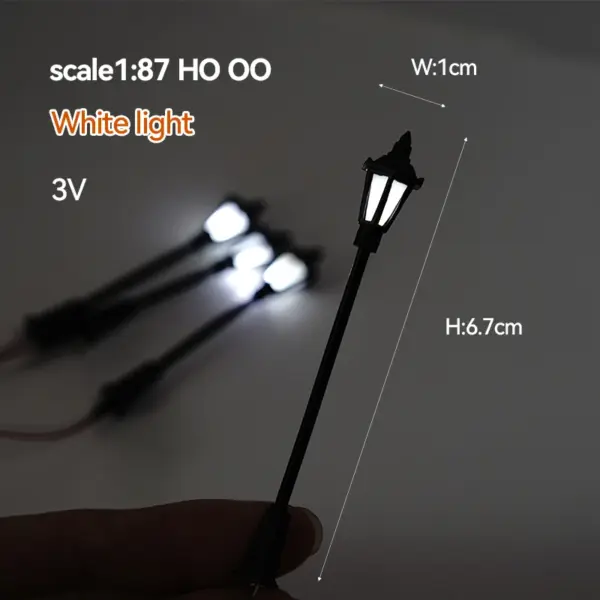 5pcs Street Lamps for Railway Scenery - Image 9
