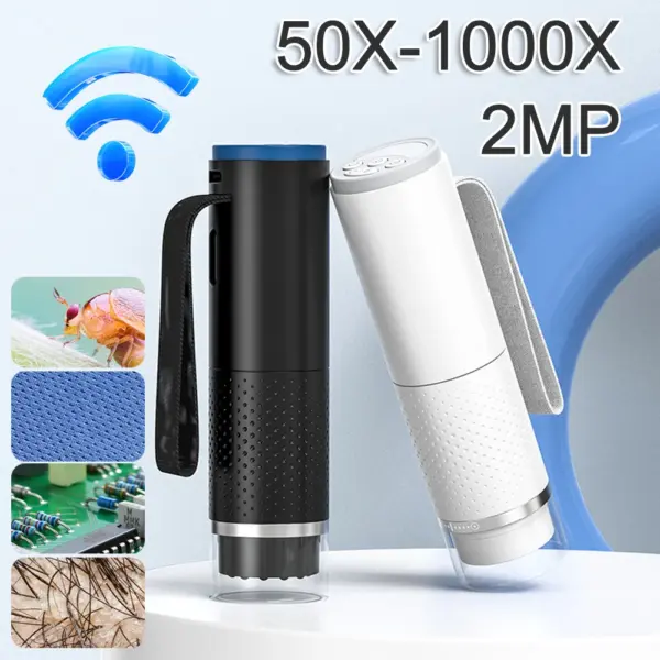 WiFi Digital Microscope 50X-1000X for iOS/PC