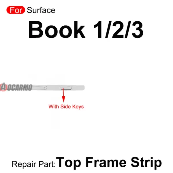 Microsoft Surface Book 1-3 Side Button Frame - Image 2