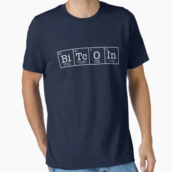 Bitcoin Periodic Table T-Shirt for Men - Image 12