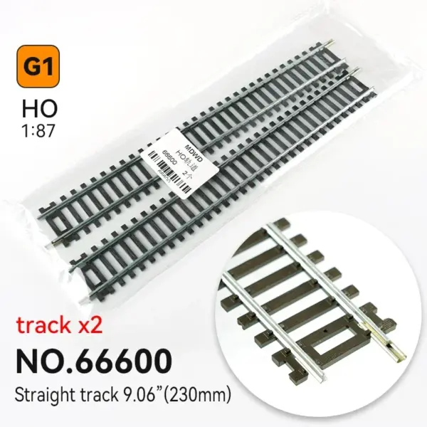 HO Scale 1:87 Nickel Silver Curved Track Model - Image 23