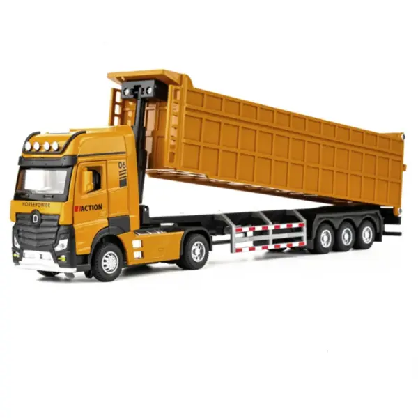 1/50 Metal Heavy Tipper Truck Diecast Model - Image 7