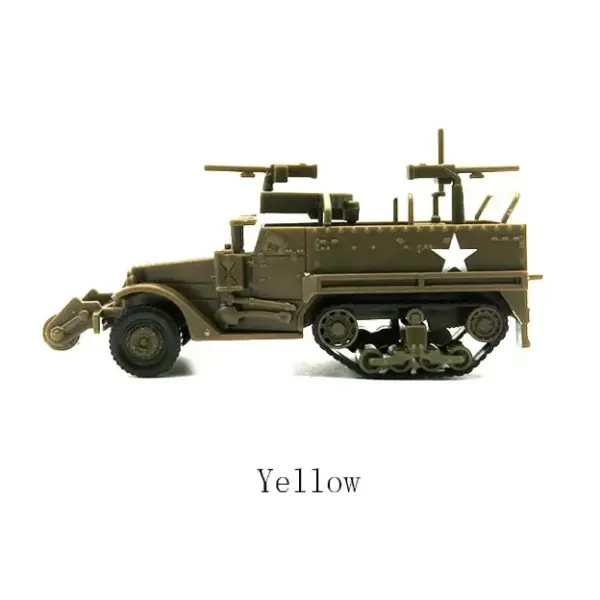 1/72 M3A1 Half-track WWII Model Kit - Image 4