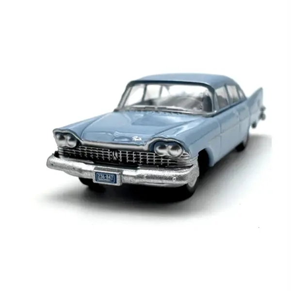 Diecast Alloy Chrysler-Plymouth 1959 Model 1:87 - Image 3