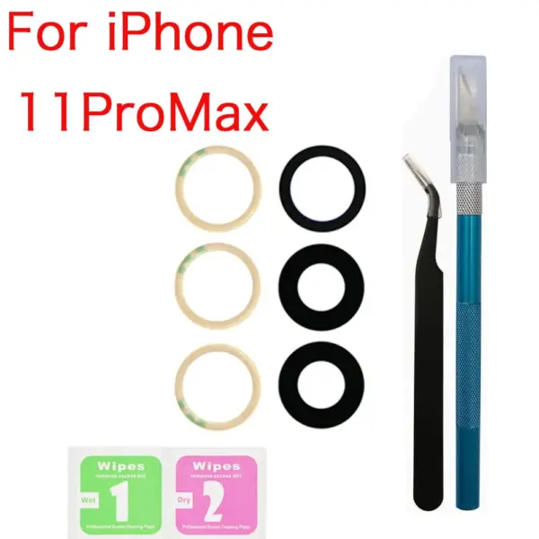 Replacement Back Camera Glass Lens for iPhone 11-14 - Image 8