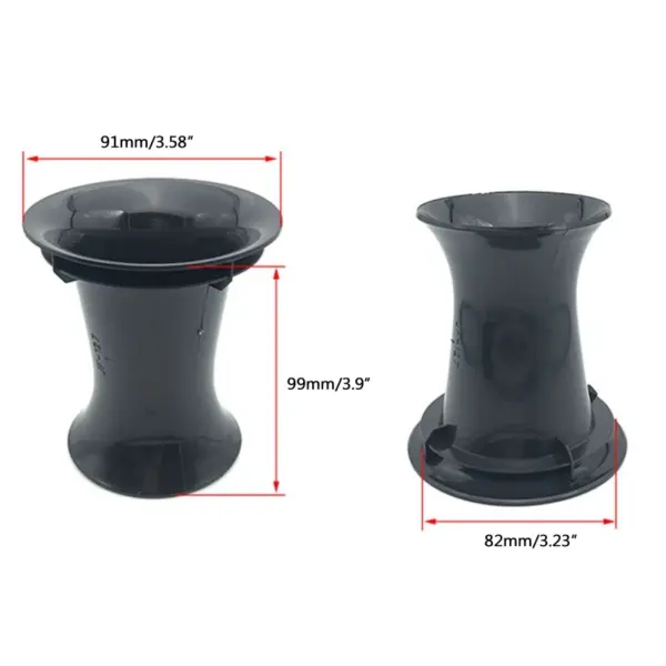 2pcs 99mm Plastic Speaker Port Tubes - Image 5