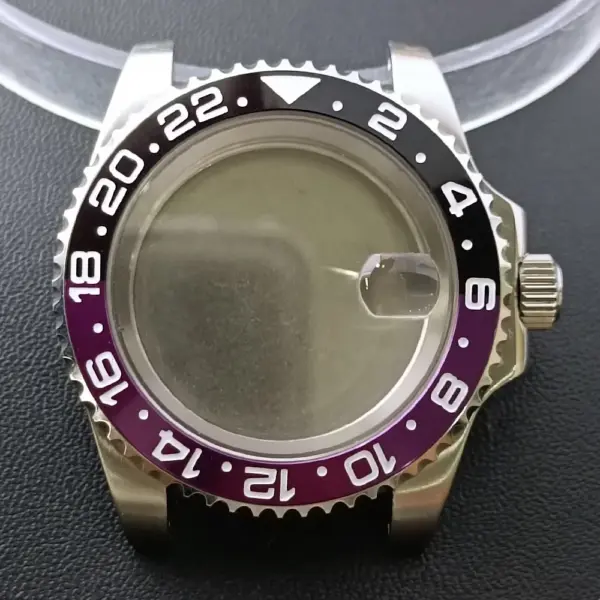 NH35 GMT 40.5mm Stainless Steel Watch Case - Image 90