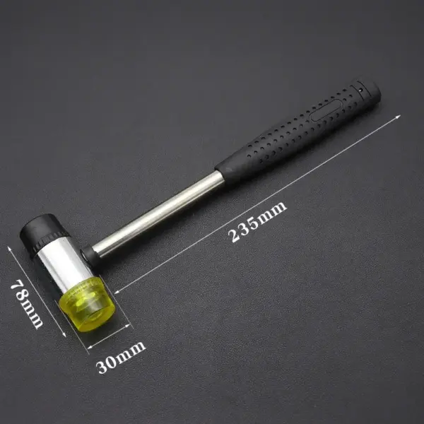 Multifunctional Rubber Hammer with Nylon Head - Image 4