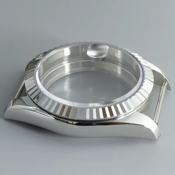Luxury Bevel Edge Watch Case for Seiko & Miyota - Image 5