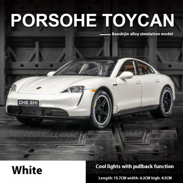 1:32 Porsche Taycan Diecast Metal Model - Image 11