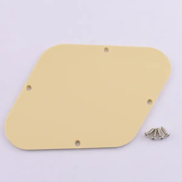 LP Electric Guitar Back Cover Plate Black - Image 10