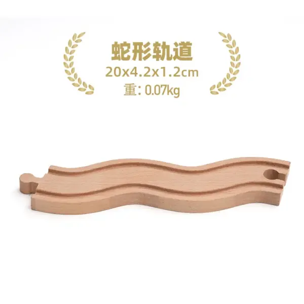 Wooden Train Track Accessories Set - Image 25