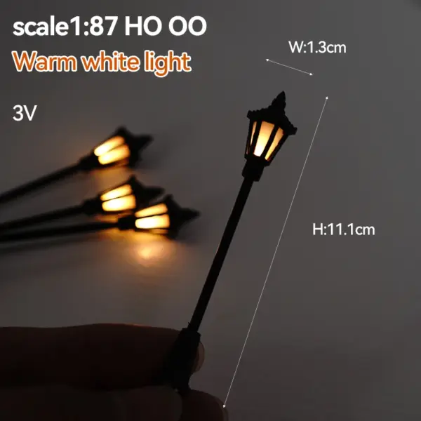 5pcs Street Lamps for Railway Scenery - Image 8