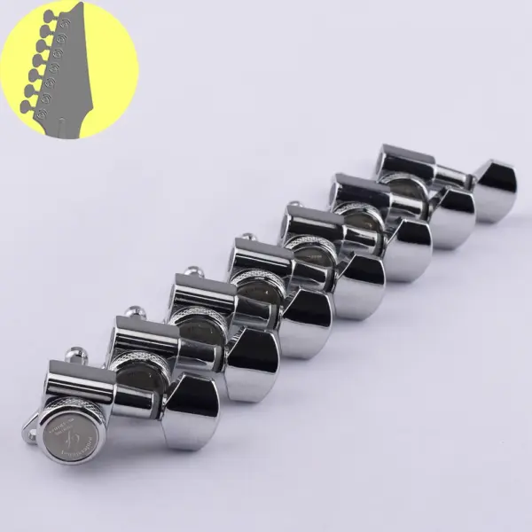 Locking Guitar Machine Heads 1:18 Gear Ratio - Image 8