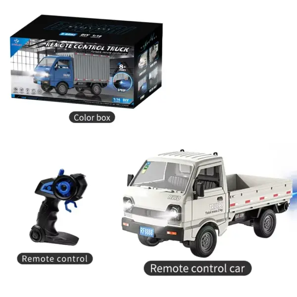 KF21 1/16 RC Cargo Truck with Lights - Image 9