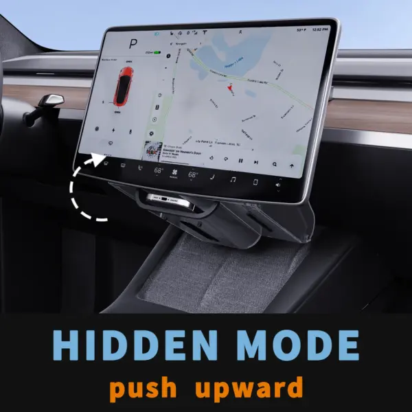 Hidden Screen Storage Organizer for Tesla Model 3/Y - Image 3