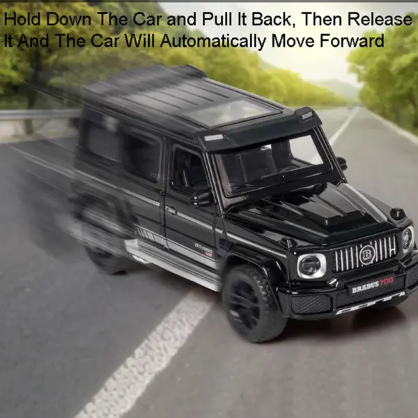 1/32 G700 Diecast SUV Model Car with Sound Light - Image 4