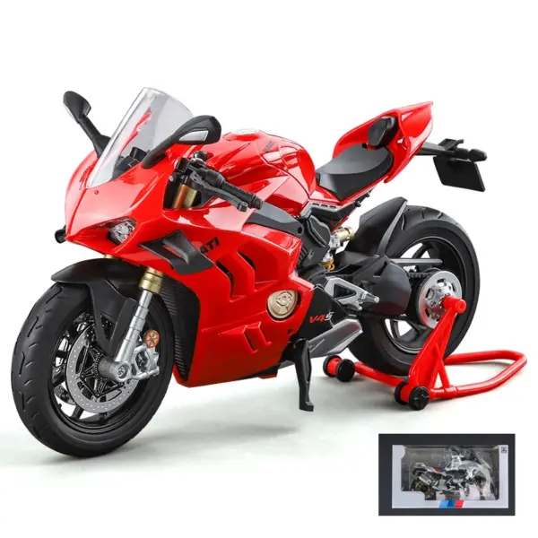 1/9 Panigale V4S Alloy Motorcycle Model - Image 7