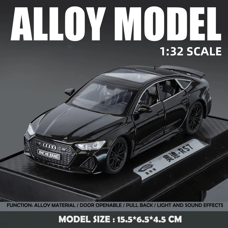 Diecast Audi RS7 Sportback Model 1:32 Sound & Light 9 Diecast Audi RS7 Sportback Model 1:32 Sound & Light - Image 9