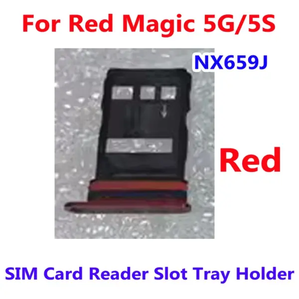 Original SIM Card Reader Tray for ZTE Nubia Red Magic Series - Image 12