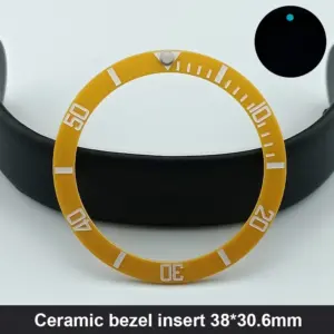 Ceramic Bezel Insert for 40mm Men's Watch 184 S6e97e66b6aac4591a8bf194ce3e7d22dF