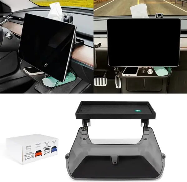 Tesla Model Y and Model 3 Highland Center Console Organizer