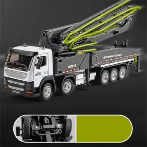 Diecast 1:50 Cement Pump Truck Model 12 S6e9f594cf3ff4f95a7d7ffad71032bdbM