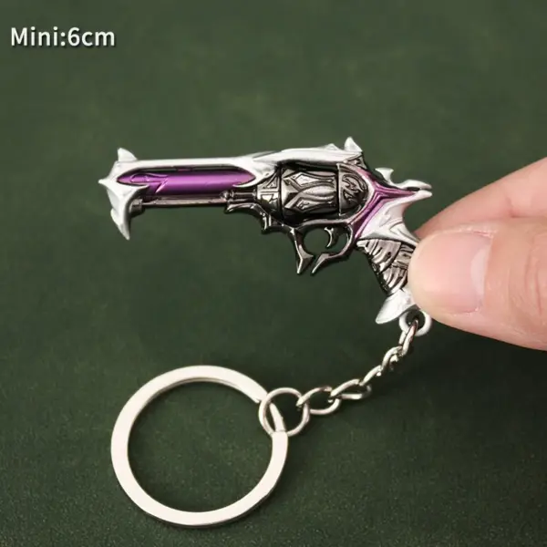 Valorant Mini Metal Keychain Knife Pendant - Image 3