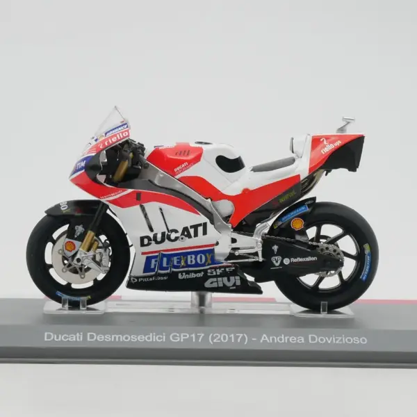 Ducati Desmosedici GP17 Diecast Motorcycle Model - Image 5