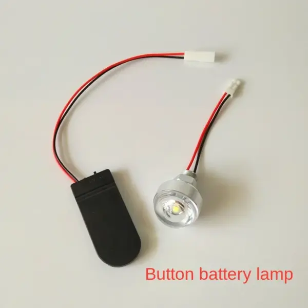 Mini LED Button Light Battery-Powered Bulb - Image 2