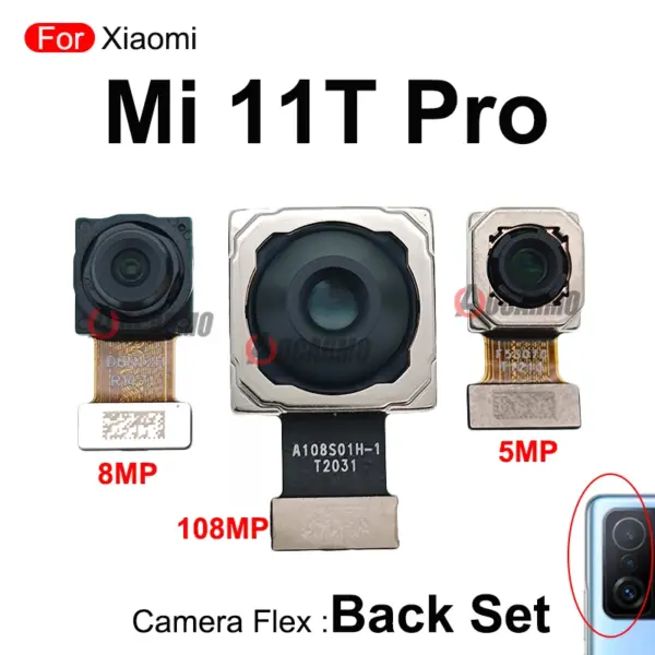 Aocarmo Xiaomi 11T Rear Camera Flex Set - Image 4