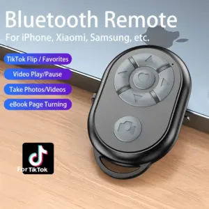 Bluetooth Selfie Remote for iPhone and Android