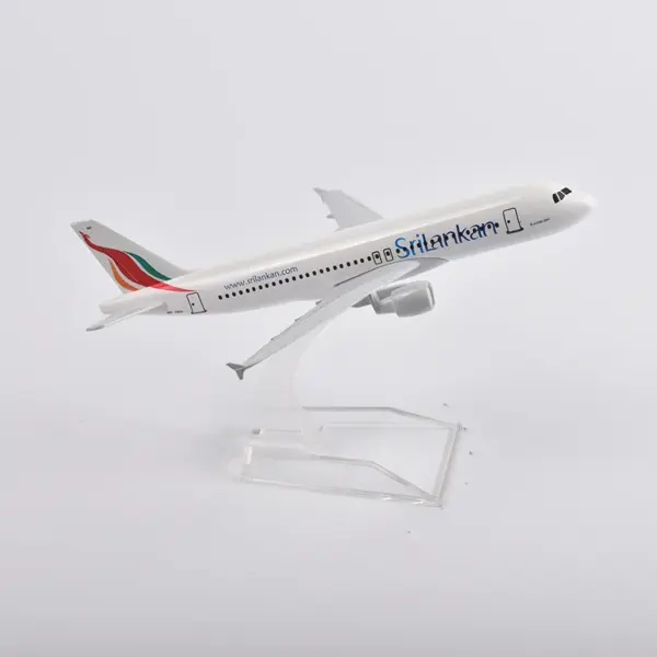 SriLankan Airlines Airbus A320 1:400 Model Plane - Image 4
