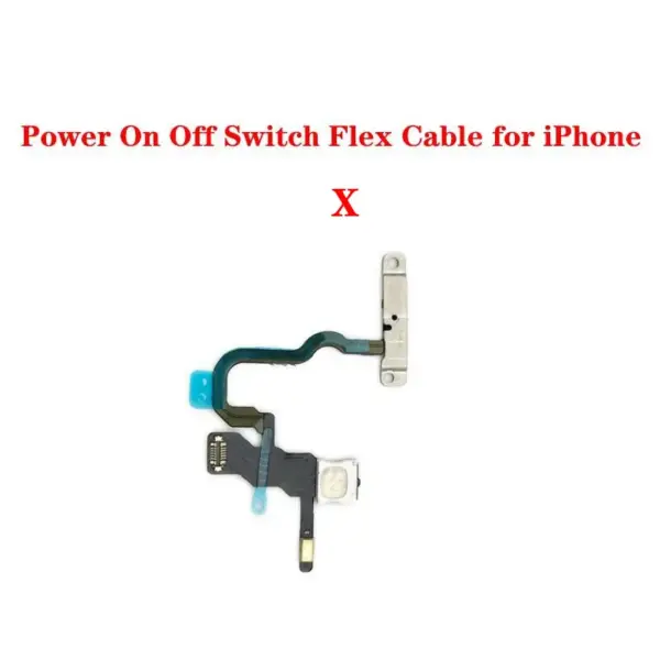 Power Volume Flex Cable for iPhone X XR XS Max - Image 2