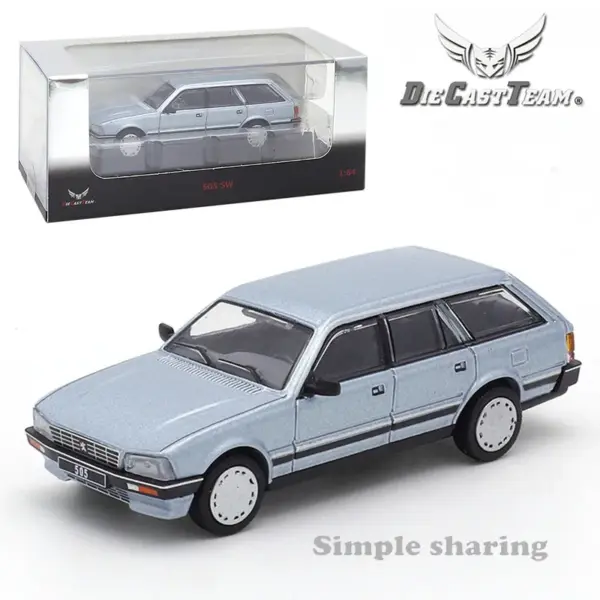 Peugeot 505 SW Diecast Model Car 1:64 Scale - Image 9