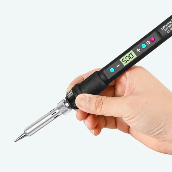80W Digital Display Soldering Iron Set - Image 6
