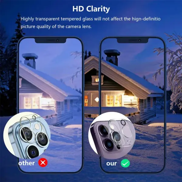 Camera Protector for iPhone 16 15 14 13 Pro Max - Image 4