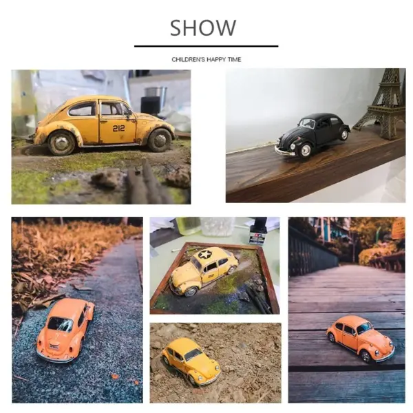 1:36 Classic Volkswagen Beetle Alloy Model - Image 3