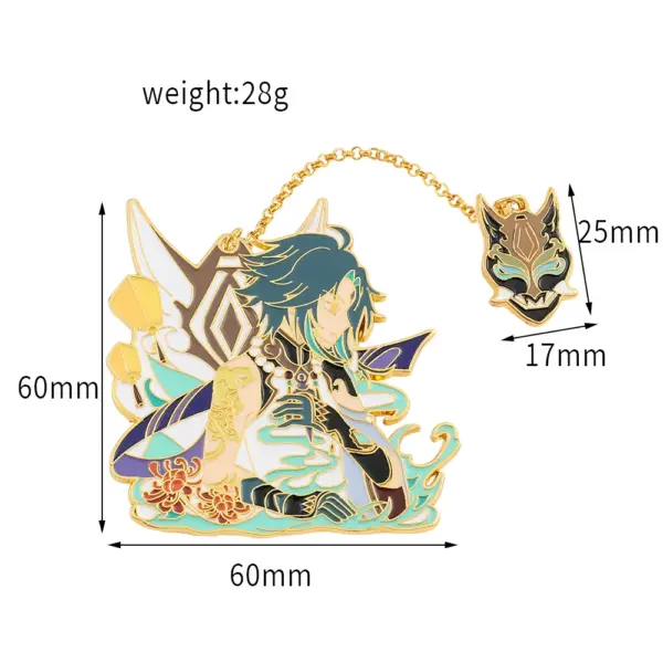 Genshin Impact Enamel Pins Brooch Set - Image 6