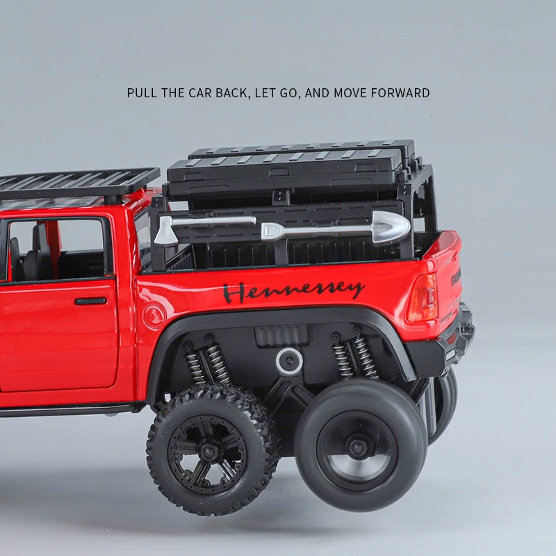 1/32 Scale Dodge Ram 1500 TRX Off-Road Model Toy 2 1/32 Scale Dodge Ram 1500 TRX Off-Road Model Toy - Image 2