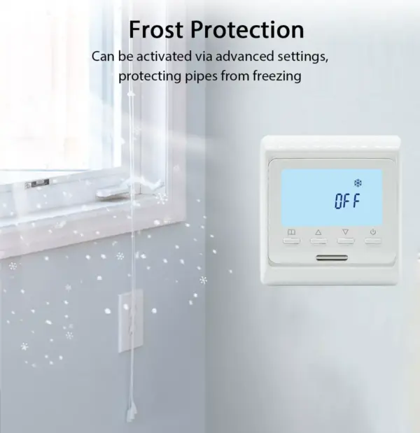 WiFi Programmable Thermostat for Underfloor Heating - Image 5
