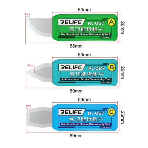 RELIFE RL-087 3-in-1 Phone Repair Tool Set - Image 2