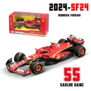 Bburago 1:43 F1 Diecast Car Model Set 64 S7014d818b37646dbbdff0aa52f9c305fD