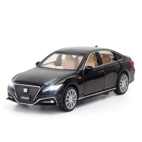 1:32 Toyota Crown Diecast Model Car with Sound - Image 7