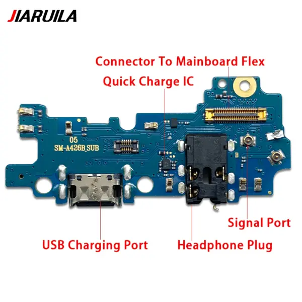 Samsung A04E A14 USB Charging Dock Flex Cable - Image 4