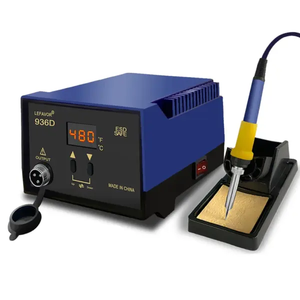 60W Digital Soldering Iron 936D for BGA Repair - Image 5
