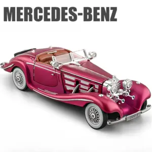 Vintage 1/24 Scale Benz 500K Model Car 15 S706b458f4ce541a8a82e367ca2e6851ft