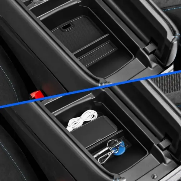 Renault Austral E-Tech Hybrid Armrest Storage Box - Image 4